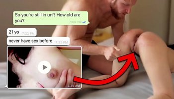 amazing college crazy bitch having a real orgasm with ex